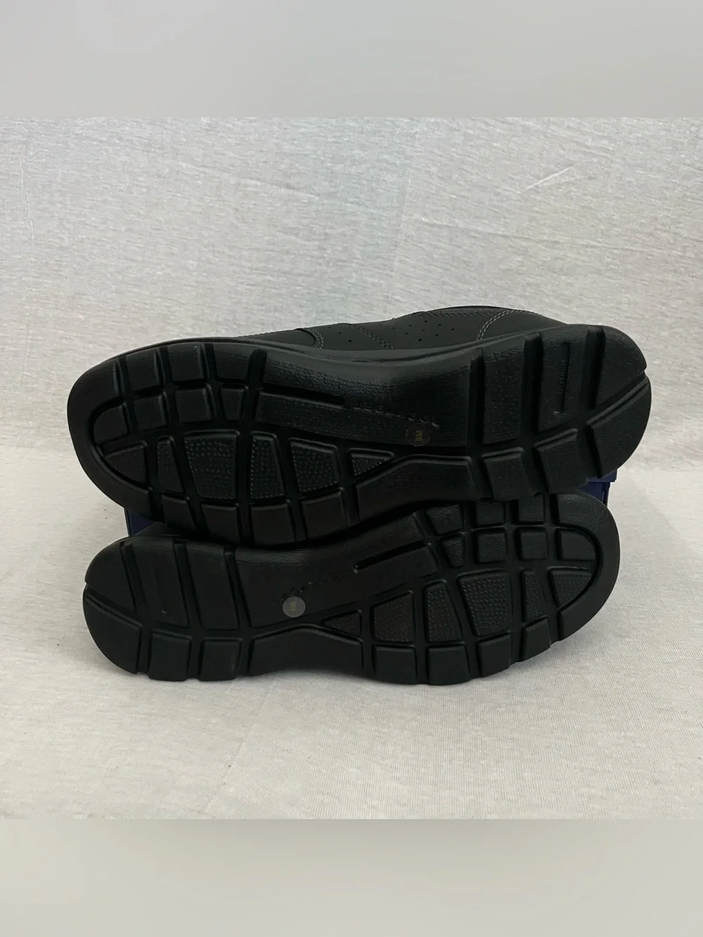 Rockport Get Your Kicks Slip-On Comfort Shoes - Black Leather
